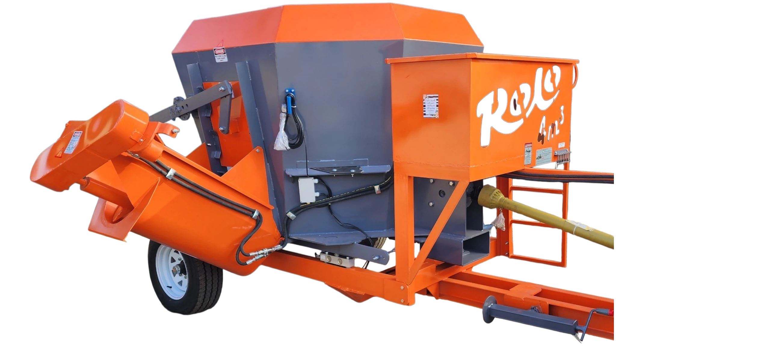 4 Cube Vertical Full Feed Mixer