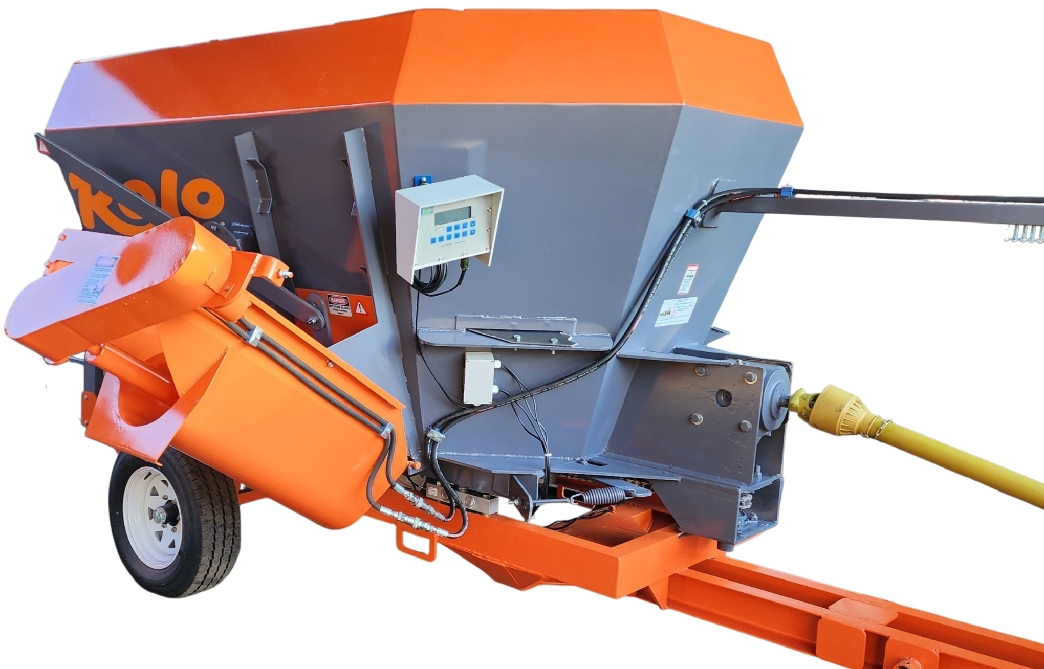 5.5 Cube Vertical Full feed mixer